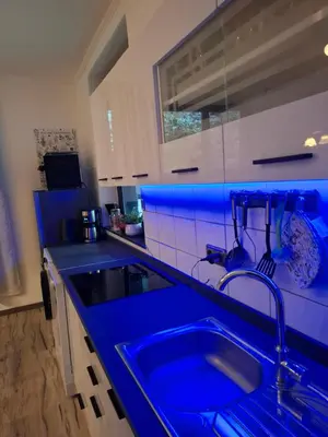 TV/Unterhaltungsangebot in der Unterkunft Ferienzimmer by Riela im ehemaligem Hotel Schöneck