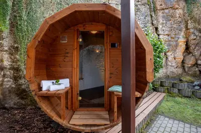 Grundriss der Unterkunft Pure Zen Suite I Eifelsteig I Sauna I BBQ I Garage