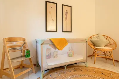 Ein Sitzbereich in der Unterkunft Pure Chi Suite I Eifelsteig I Canvas I Balcony