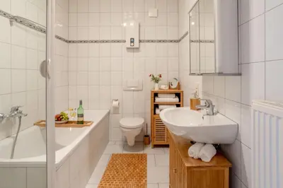 Ein Badezimmer in der Unterkunft Pure Chi Suite I Eifelsteig I Canvas I Balcony