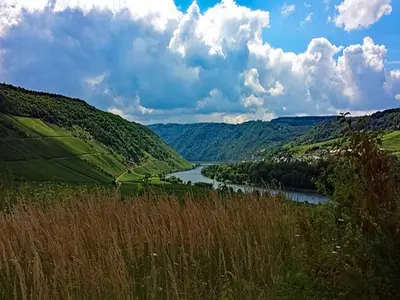 Naturlandschaft in der Nähe des Ferienhauses