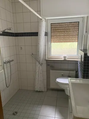 Ein Badezimmer in der Unterkunft Ferienwohnung am Ellerbach