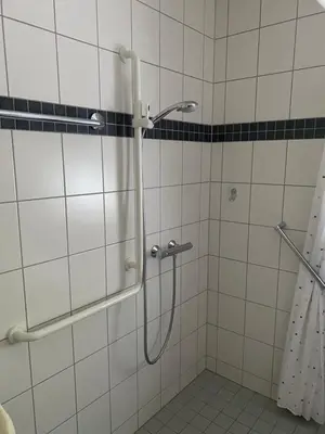 Ein Badezimmer in der Unterkunft Ferienwohnung am Ellerbach
