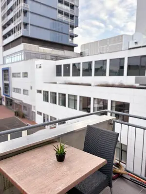 Ein Balkon oder eine Terrasse in der Unterkunft Altstadt Apartments - Wohnen im Herzen der Stadt