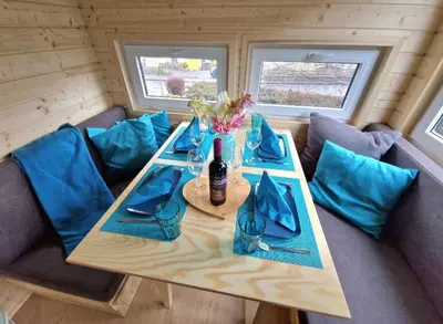 Grundriss der Unterkunft Tiny Haus bei Laacher See modernes voll ausgestattet