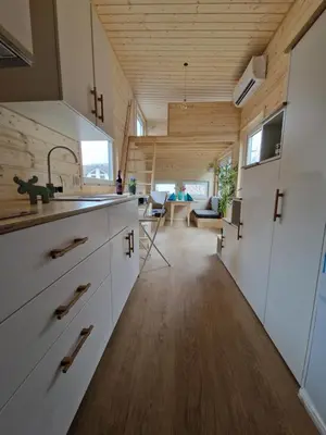 Grundriss der Unterkunft Tiny Haus bei Laacher See modernes voll ausgestattet