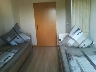 Ein Sitzbereich in der Unterkunft Ferienwohnungen Thul