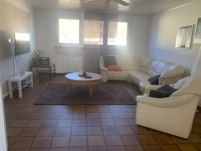 Ein Sitzbereich in der Unterkunft stay with friends Trier 2