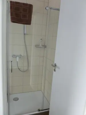 Ein Badezimmer in der Unterkunft Pension Susanne