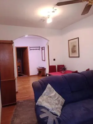 Ein Sitzbereich in der Unterkunft Bei EDE & Helli