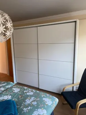 Ein Bett oder Betten in einem Zimmer der Unterkunft Burgnest