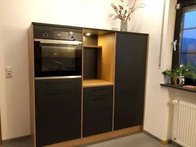 Küche/Küchenzeile in der Unterkunft Ferienhaus Krämer