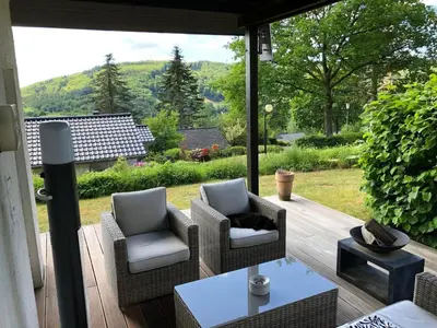 Naturlandschaft in der Nähe des Ferienhauses
