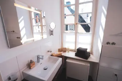 Ein Badezimmer in der Unterkunft B&B Echternacher Hof