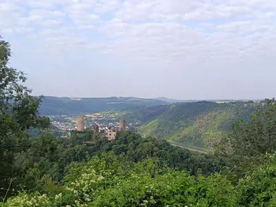 Naturlandschaft in der Nähe des Ferienhauses