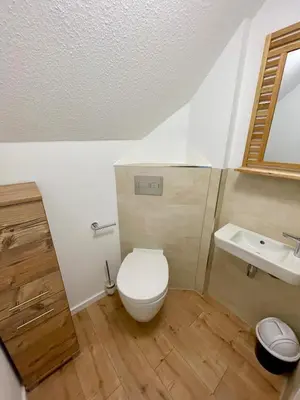 Ein Badezimmer in der Unterkunft Traumhaus an der Lahn- Dreamhouse at River Lahn