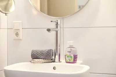 Ein Badezimmer in der Unterkunft Altstadt Residenz