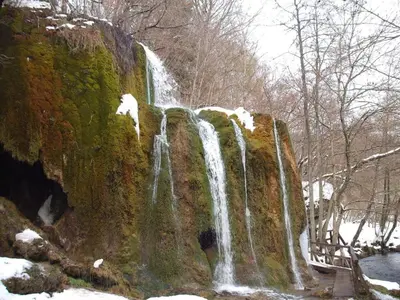 Naturlandschaft in der Nähe des Ferienhauses