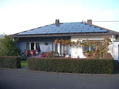 Ein Garten an der Unterkunft Family Sesterheim Comfortable holiday residence