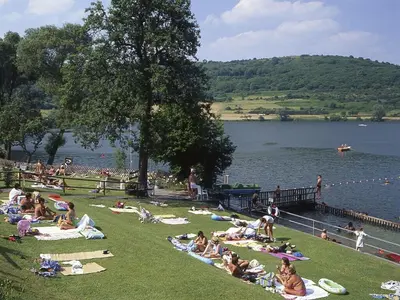 Naturlandschaft in der Nähe des Ferienhauses