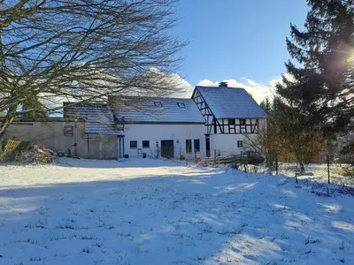 Haus Burg, Ferienhaus im Winter