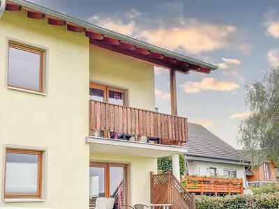 Ein Balkon oder eine Terrasse in der Unterkunft Panoramablick
