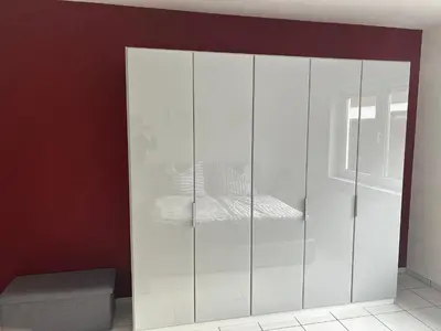 Ein Bett oder Betten in einem Zimmer der Unterkunft Mozart Ferienwohnung Polch