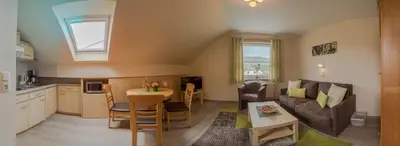 Küche/Küchenzeile in der Unterkunft Ferienweingut Winnebeck