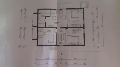Grundriss der Unterkunft Ferienwohnung mit Fernsicht, Eifel, Nürburgring