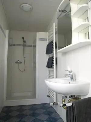 Ein Badezimmer in der Unterkunft Ferienwohnung mit Fernsicht, Eifel, Nürburgring