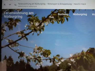 Grundriss der Unterkunft Ferienwohnung mit Fernsicht, Eifel, Nürburgring