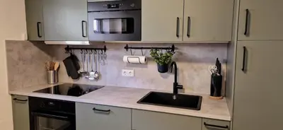 Küche/Küchenzeile in der Unterkunft NEYSES Apartments - Kylltalperle