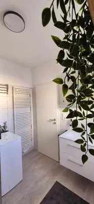 Küche/Küchenzeile in der Unterkunft NEYSES Apartments - Kylltalperle