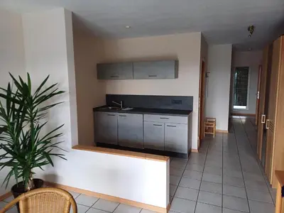 Küche/Küchenzeile in der Unterkunft Kemmers Apartments