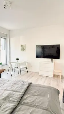 TV/Unterhaltungsangebot in der Unterkunft Suite Fritz