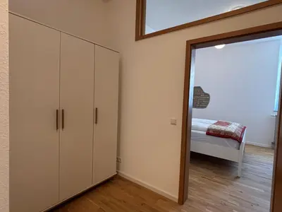 Ein Bett oder Betten in einem Zimmer der Unterkunft Die alte Kellerei