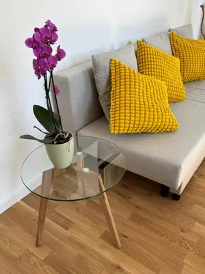 Ein Sitzbereich in der Unterkunft Die alte Kellerei