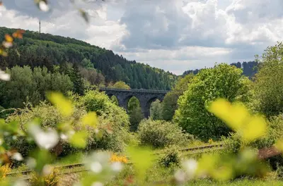 Naturlandschaft in der Nähe der Ferienwohnung