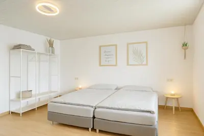 Ein Bett oder Betten in einem Zimmer der Unterkunft Dein Ferienhaus