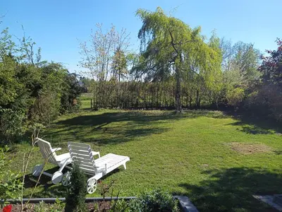 Ein Garten an der Unterkunft Ferienhaus Freilingen 131