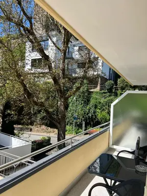 Ein Garten an der Unterkunft Hotel Haus Christa