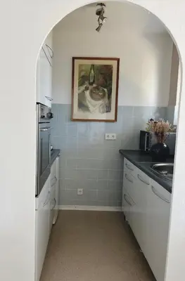 Küche/Küchenzeile in der Unterkunft Ferienwohnung Daun