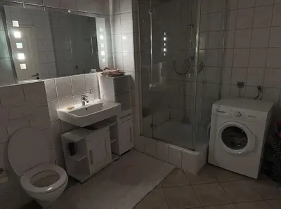 Ein Badezimmer in der Unterkunft Exklusive großzügige Wohnung