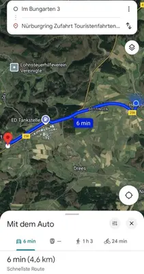 Grundriss der Unterkunft Ferienwohnung Zum Pflanzgarten