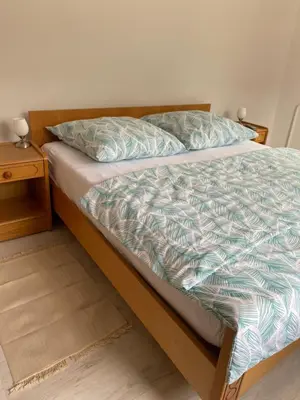 Ein Bett oder Betten in einem Zimmer der Unterkunft Hotel Rheinblick