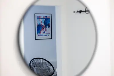 Grundriss der Unterkunft Fewomo, Mosel Maisonette, mit Terrasse & Winzerflairallee, für 6 Perfekt, für 8 geeignet