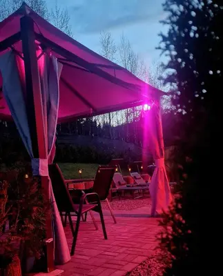 Ein Garten an der Unterkunft Ferienhaus Mefady Jünkerath