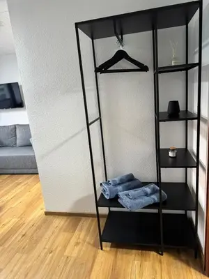 Ein Bett oder Betten in einem Zimmer der Unterkunft Rhine & Wine Apartment