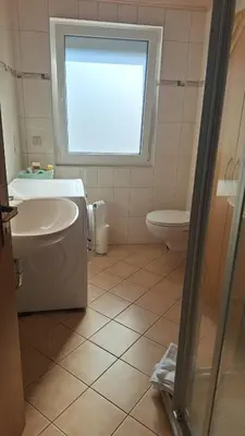 Ein Badezimmer in der Unterkunft Ferienwohnung Bachgeflüster