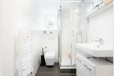 Ein Badezimmer in der Unterkunft Denkmal Rhens